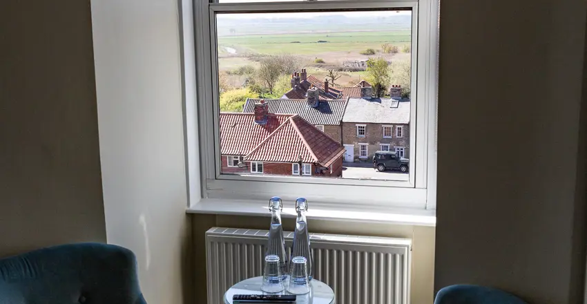 The Brudenell, Aldeburgh, double aldeburgh-facing room chairs, room only rate