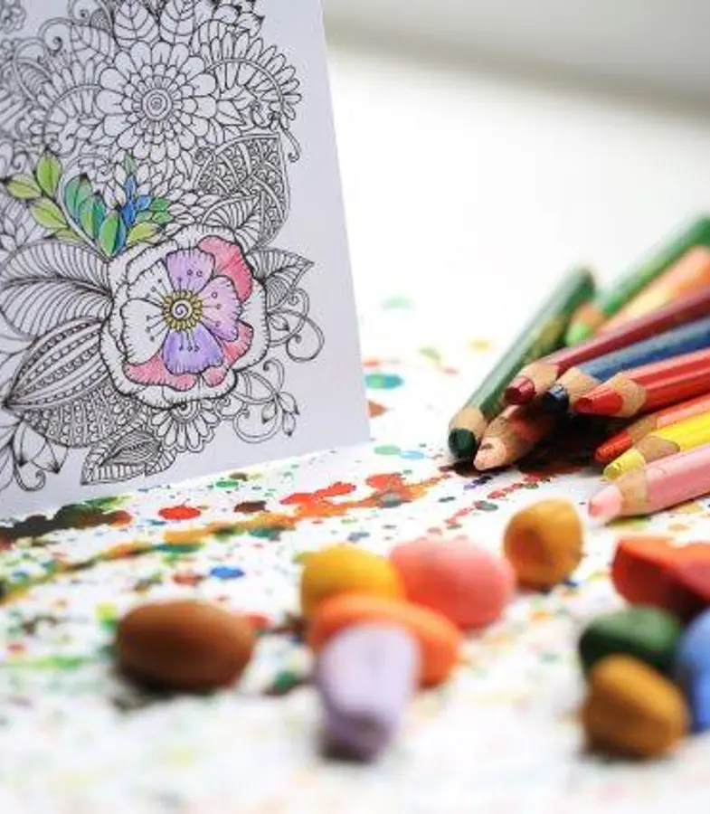 The Brudenell Hotel, Aldeburgh, Children's menu, colouring in