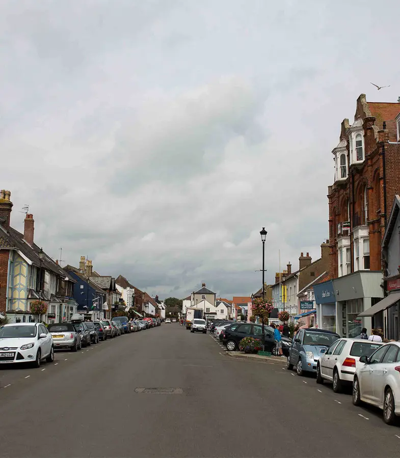 View of Aldeburgh High Street