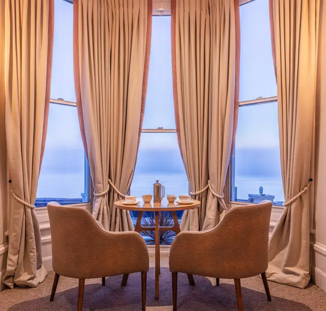 Brudenell - aldeburgh - lounge - seating - seaview