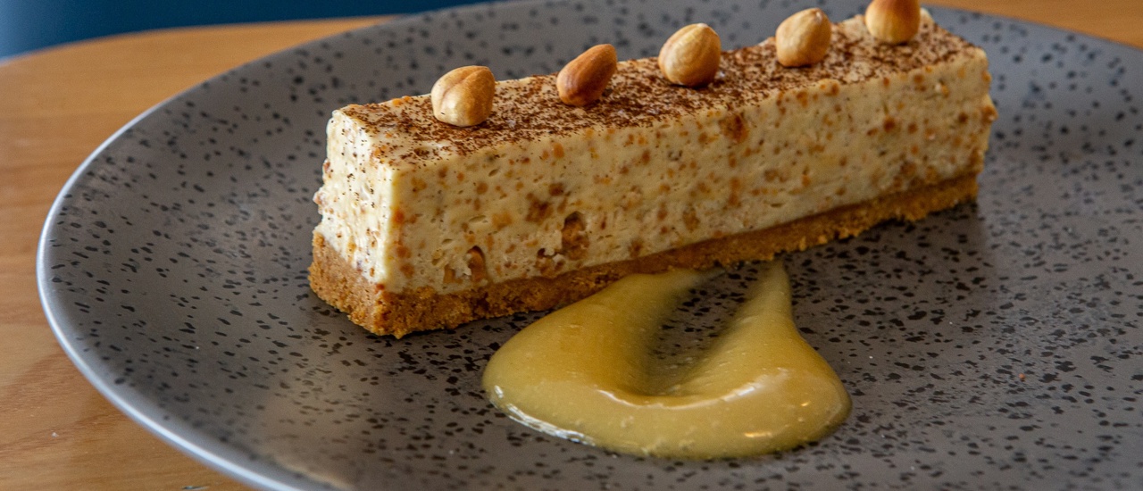 The Brudenell Hotel, white chocolate cheesecake