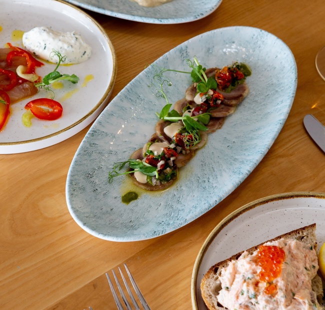 The Brudenell Hotel, Aldeburgh, a Selection of Tapas dishes