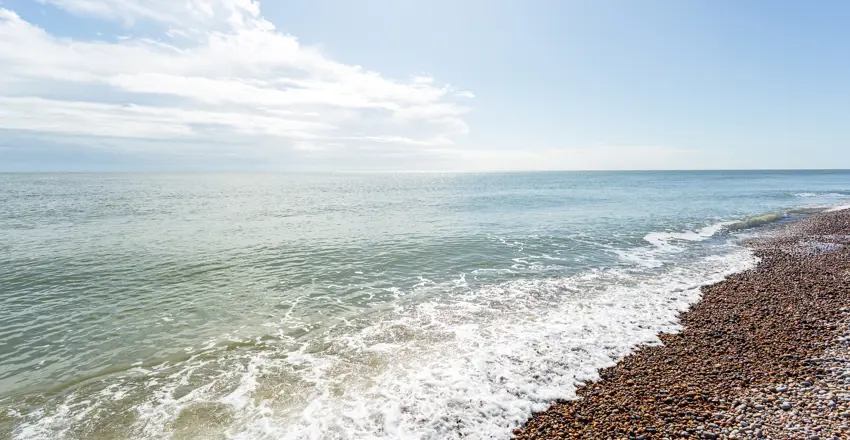 Beach on a sunny day